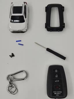 For Toyota Rav4 Model Key Case for Toyota Prius Camry Corolla CHR C-HR RAV4 Land Cruiser Prado Key Cover Fob Keychain Holder Bag