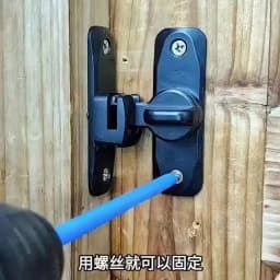 90/180 Degree Flip Door Lock Home Security Sliding Door Latch Small Gate Latches Hardware Anti-theft Lock Zinc Alloy Door Bolts