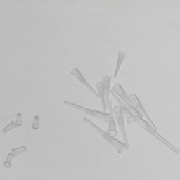 100pcs/Bag Liquid Dispenser Needles Syringe Tips Round Plug Cap Transparent Plastic Cover