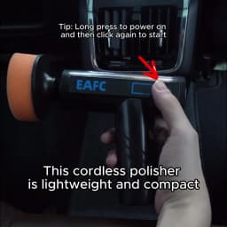 Car Waxing Polishing Sanding Machine Wireless Car Paint Scratch Repair Windscreen Glass Oil Film Remove Machine leather care