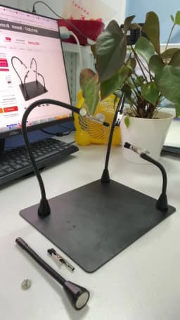 Magnetic Flexible Soldering Adjustable Arm for Helping Hand Soldering Station PCB Fixture Repairing Arms Soldering Station Part