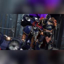 JOYTOY Warhammer "The Horus Heresy" 1/18 Action Figures Night Lords Night Raptor Huntmaster