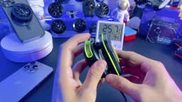 NEW JS85 Phone Silent Cooler Semiconductor Magnetic/ Back-clip Ice Freeze Cooling Radiator with 3000mAh Battery 3 Gears Display