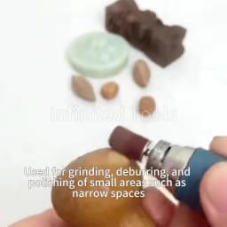 50 PCS 1/4" 6.35MM Drum Sanding Kit +2Pcs Band Mandrel 1/8" Shank Rotary Tool Nail Drill Bits Abrasive Tools Dremel Accessories