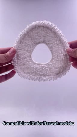 Sweeping Robot Mop Cloths for Narwal J3/ J4 / Freo X Ultra / J4 Lite /J5 / Freo Z Ultra Vacuum Cleaner Accessories Mop Pad Parts
