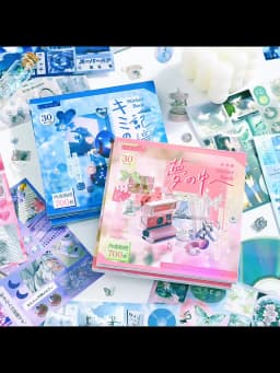 Mr Paper 30Pcs/bag Japanese Dream Core Series Sticker Book Japan and South Korea Cute Style Sticker for Students' Gifts DIY