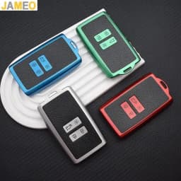 TPU Leather Car Key Cover For Renault Captur Koleos Kadjar Arkana Megane Dacia Duster Sandero Stepway Smart Remote Control Case
