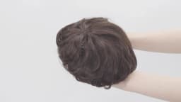 S-noilite 16x19cm Men Toupee Human Hair Replacement System Hair Toppers Hairpiece 4Inch Hair Wig Extensions Male Hair Prosthesis