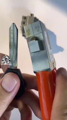 Original Lishi Key Cutter Locksmith Car Key Cutter Tool Auto Key Cutting Machine Locksmith Tool Cut Flat Keys Directly