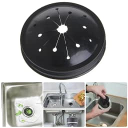 1 Pc Garbage Disposal Splash Guard Rubber Sink Baffle 3 1/8" Food Waste Disposer Replacement Drain Splash Guard Cleaning Tools