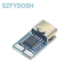 PDC004-PD PD Decoy Module, USB-C PD 9V 12V 15V 20V DC Fixed Voltage Power Trigger Module 5A Type-C Female Input for Notebook