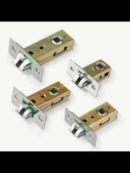 Bathroom Silence Lock Body Single Tongue Lock Hole Pitch 25mm 30mm 35mm 45mm 50mm 60mm 70mm Doorhome Hardware