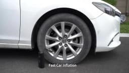 Wireless Car Air Pump 150PSI Electric Tire Inflator Portable Air Compressor for Motorcycle Bike Car Tires And Balls