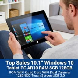 10.1 INCH T10 Tablet PC 8GB DDR RAM 128GB ROM Obook2 WINDOWS 10 X5-Z8350 CPU WIFI 64 Bit System X64 1920 X 1200 IPS
