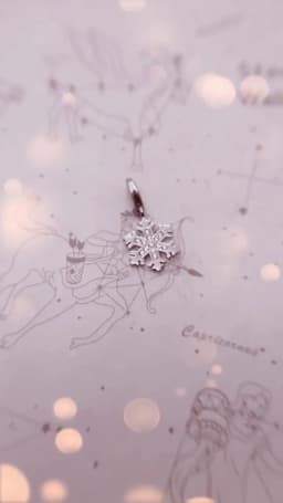 Snowflake Pendant Dangle Charm Hot Sell Europe Winter Fashion Romantic Gift 925 Sterling Silver Pure For Women