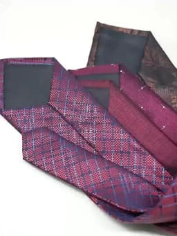 2025 Luxury Silk Neckties For Men Red Brown Flower Neck Ties 7cm Casual Neckwear Suit Accessories Wedding Skinny Tie Cravat Gift
