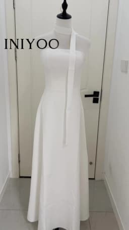 Classic Black Evening Dresses Sexy Strapless Wedding Dresses Elegant Floor-length A-line Simple Bridal Dress Customized