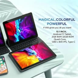 10.1 INCH T10 2GB RAM 32GB ROM CPU Tablet PC FX10 Android 11 Allwinner A133 Quad-Core 1.4GHz Resolution 1280 X 800 IPS HD
