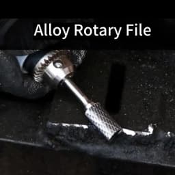 6mm A/AX Type Cylinder Head Tungsten Carbide Alloy Rotary File Drill Milling Carving Bit Point Burr Die Grinder Abrasive Tools
