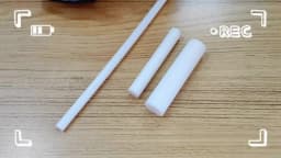 New 1Pcs White Poly Tetras Fluoro Ethylene Bar Environment-Friendly Non-Toxic DIY PTFE Plastic Rod 6mm-50mm Diameter PTFE Bar