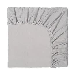 2 Pack Muslin Changing Pad Cover Fitted Bassinet Sheets for Girls Boys Soft Breathable Cotton Baby Diaper Change Table Pad Cover