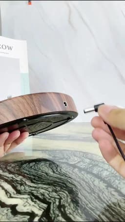 Magnetic Levitation Lamp Creativity Night Light Floating LED Bulb For Birthday Gift Table Lamp Room Home Decoration Light