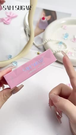 6-color dazzling gold moisturizing long-lasting lipstick Diamond pearl fine sparkle color lipstick