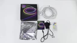 RGB LED Waterproof Neon Strips with APP & Remote, Smart WIFI Works with Alexa, Adjustable Brightness For Indoor And Outdoor Use