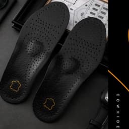 Leather Orthotic Flat Feet Arch Support Orthopedic Insole for Shoe Sole Insole for Feet Men Women O/X Leg Corrected Unisex