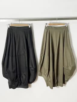 [EAM] High Elastic Waist Black Pleated Shaped Irregular Half-body Skirt Women Fashion Tide New Spring Autumn 2026   1DH5286