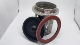 Jewelry Casting Flask Set Rubber Sprue Base Silicone Gasket for KAYA Cast Vacuum Machine