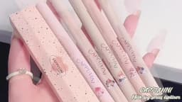 CAPPUVINI Matte Lip Liner Outline Lips Lipstick Pen Waterproof Long-lasting Color Lip Pencil Lipstick Pen