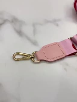 Adjustable Shoulder Strap Messenger Widening Accessories Adjustable Female Bag Heart-Shaped Strap Pink Love Strap Girly Heart