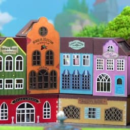 New DIY Mini Rabbit Town Casa Wooden Doll Houses Miniature Building Kits with Furniture Dollhouse Toys for Girls Birthday Gifts