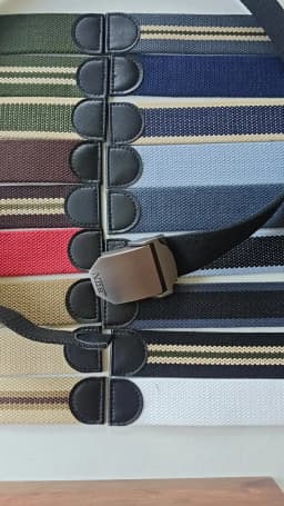 Tactical Thick 38mm Wide Canvas Belt for Men Casual Wide Automatic Belt Fashion Jeans Accessory Unisex