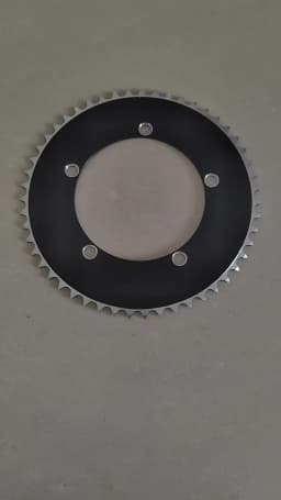 Fixed Gear Chain Ring 42T 44T 46T 48T 50T 52T 53T 130 BCD Bicycle Chainring Track Bike Chainwheel Fixie Single Speed 1/8"