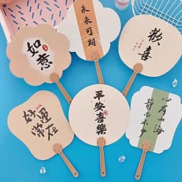 Retro Flower Pattern Home Decoration Elegent Bamboo Folding Fan Chinese Style Painting Handheld Fan Dance Performance Props