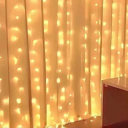 Battery Operated Ramadan Home Decoration Curtain LED String Lights Fairy Lights EID Mubarak Bedroom Wedding Valentine's Day