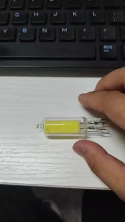 Super Bright G9 LED Light Bulb 7W 9W 12W 15W AC DC 12V 220V Glass Lamp Constant Power Light LED Lighting G9 COB Bulbs