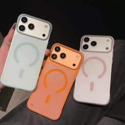 Ultra Thin Frameless Phone Case For iPhone 18 17 Pro Max Air 14 15 Plus 13 12 16 Pro For Magsefa Magnetic Matte Protection Cover