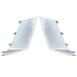 For Audi RS6 2011-2018 Front Bumper Fog Light Lamp Trim Molding Cover Frame Shell Cap Hood Lid For Audi RS7 2009 2010 2011-2018