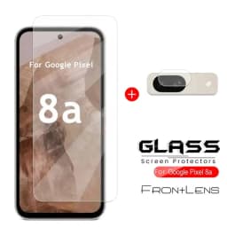 For Google Pixel 8a Glass Pixel 8a Tempered Glass Screen Protector Flim 9D Camera Lens Protector Flim Google Pixel 8a Glass