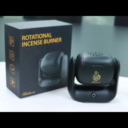 Rotatable Electronic Incense Burner New Rotational Aroma Machine High Quality Arabian Censer USB Rechargeable Gift Set