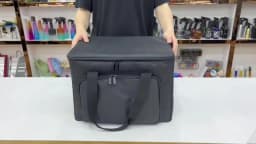 Salon Barber Fold Bag Large Capacity Scissor Tools Storage Hairdressing Cosmetic Organizer Grooming Travel Bags Makeup Case