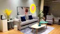 Night Light With Motion Sensor 1000mAh Battery Rechargeable Cabinet Lamp Magnetic For Bedroom Bedside Table Kitchen Light