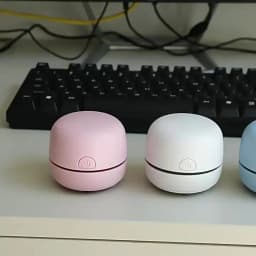 Desktop Cleaning Vacuum Cleaner Home Mini Portable Keyboard Silent Cleaner for Office Sofa Floor Study Desk Pencil Shavings