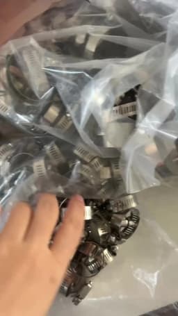 5-10pcs Stainless Steel Adjustable Drive Hose Clamp Fuel Line Worm Size Clip Hose Clamp 8 to 152mm