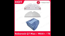 Roborock Q7 Max Q7 Max+ T8 Spare Parts Water Tank Dust Box with Hepa Filters Vacuum Cleaner Water Tank Tray Accessories