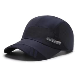 Summer Thin Men's Breathable Baseball Cap Sweat-Absorbing Net Hat Outdoor Sunscreen Adjustable Fishing Cap