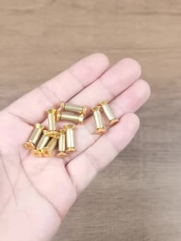 10pcs/lot Brass Screw Rivet Knife Handle Lock DIY Knife Material Plate Fastening Flat Hex Head Screws